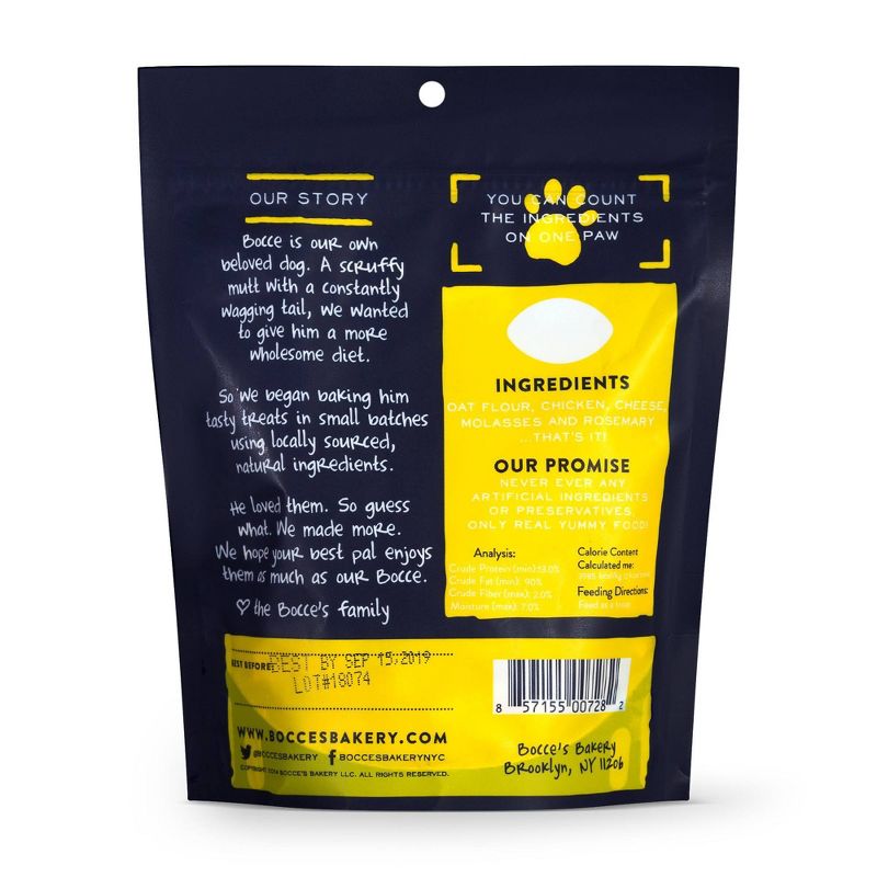 Bocce's Bakery Buffalo Wings Dog Treats - 5oz