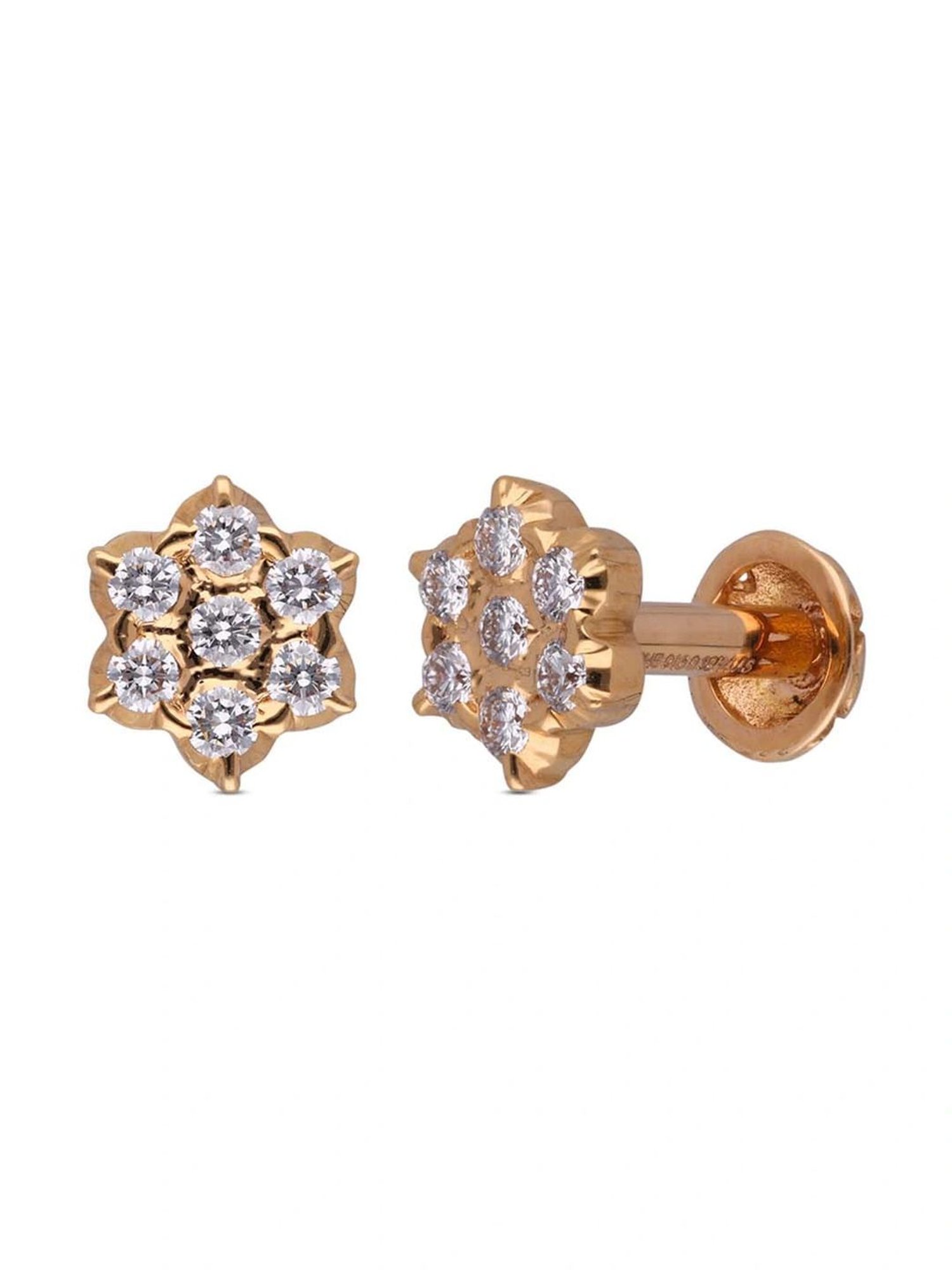 CKC Timeless Beauty: Traditional Close Setting Diamond Earstud