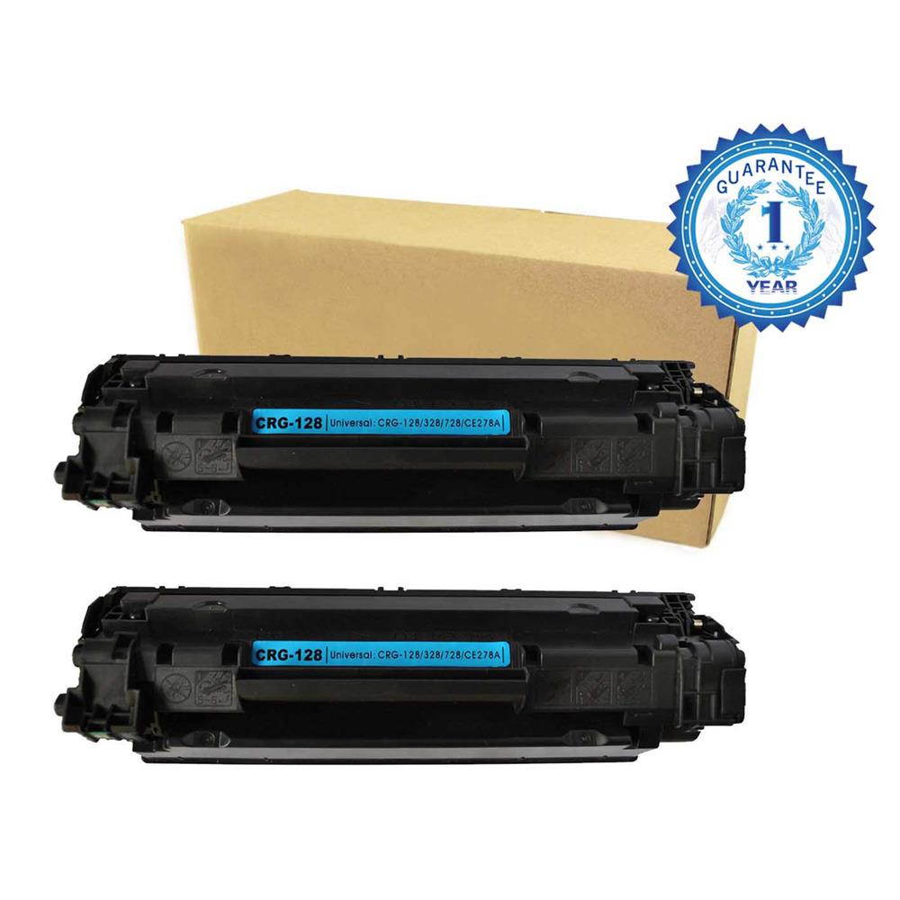 2 Black CRG-128 3500B001AA Toner Cartridge for Canon 128 Toner Printer ImageClass D550 D530 MF4412 MF4420n MF4450 MF4550 MF4550d MF4570dn MF4570dw MF4580dn MF4770n MF4880dw MF4890dw Faxphone L100 L190