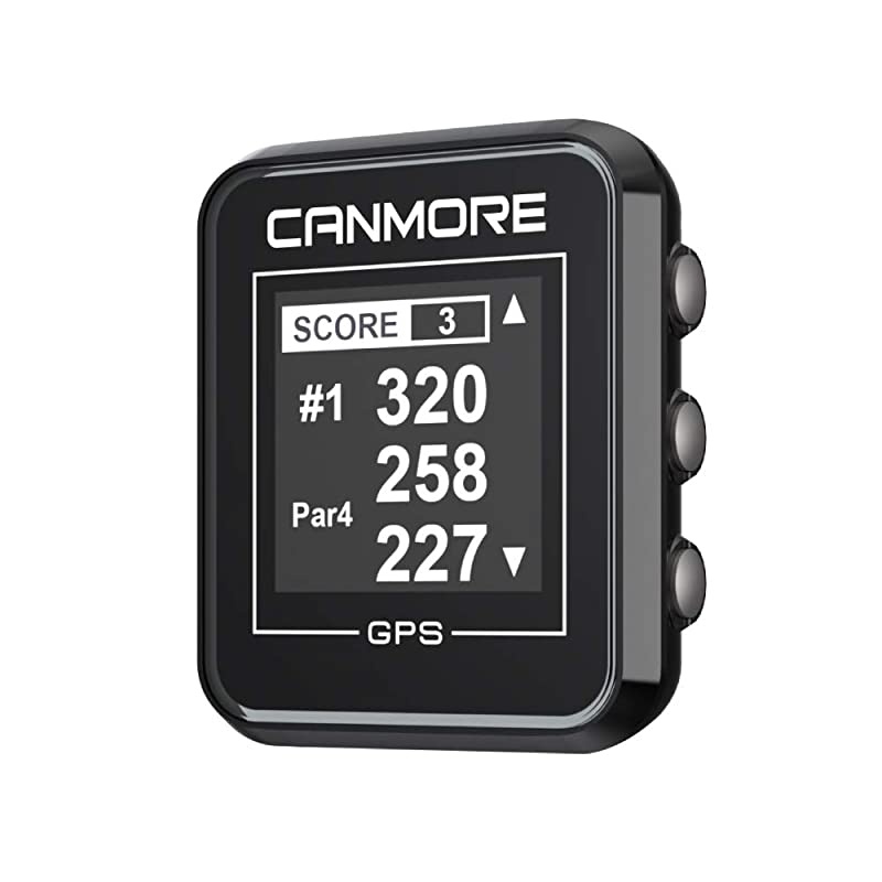 H300 Handheld Golf GPS Essential Golf Course Data and Score Sheet Minimalist amp User Friendly 38000+ Free Courses Worldwide and Growing 4ATM Waterproof 1Year Warranty Black