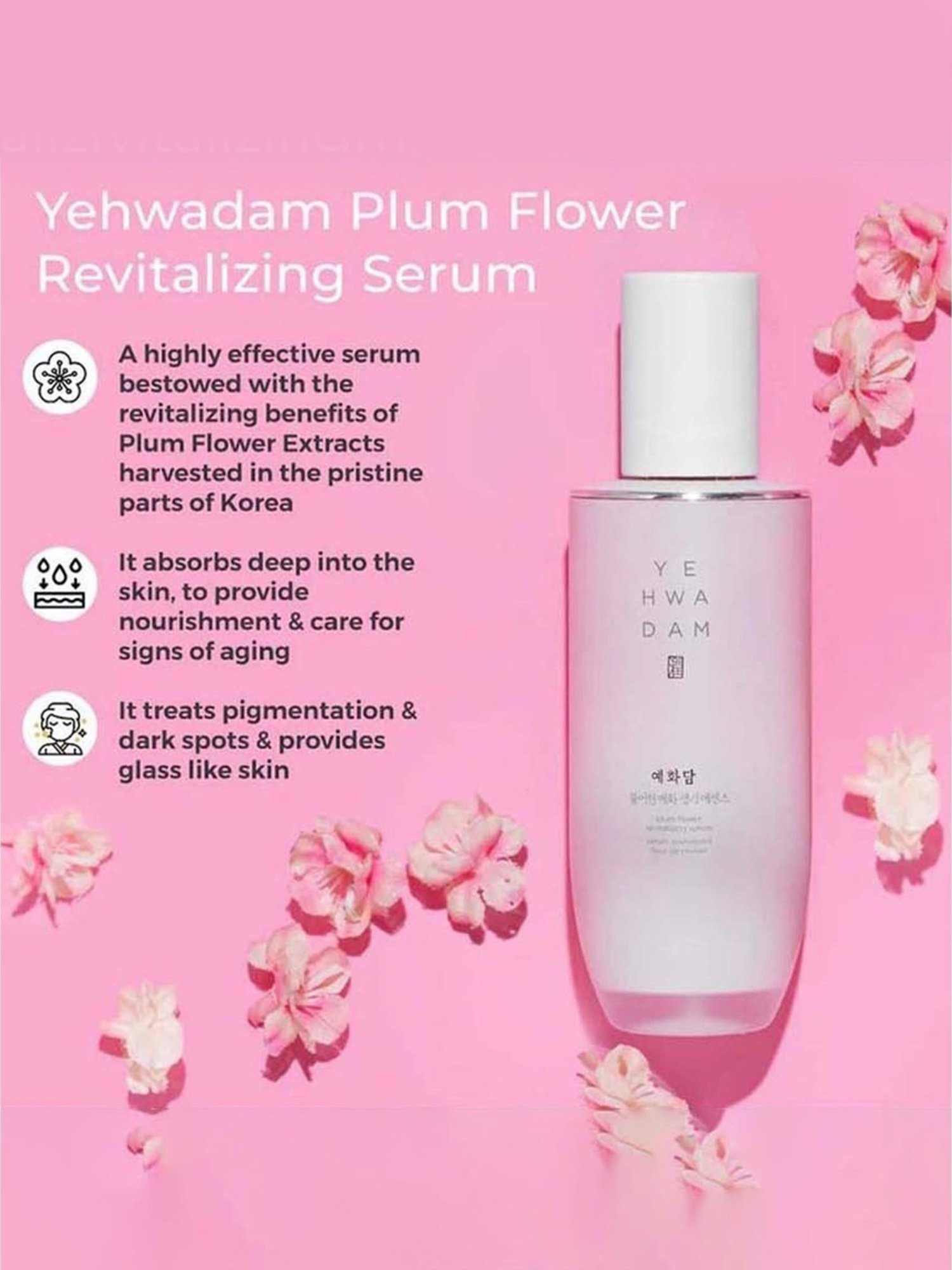 The Face Shop Yehwadam Plum Flower Revitalizing Serum - 45 ml