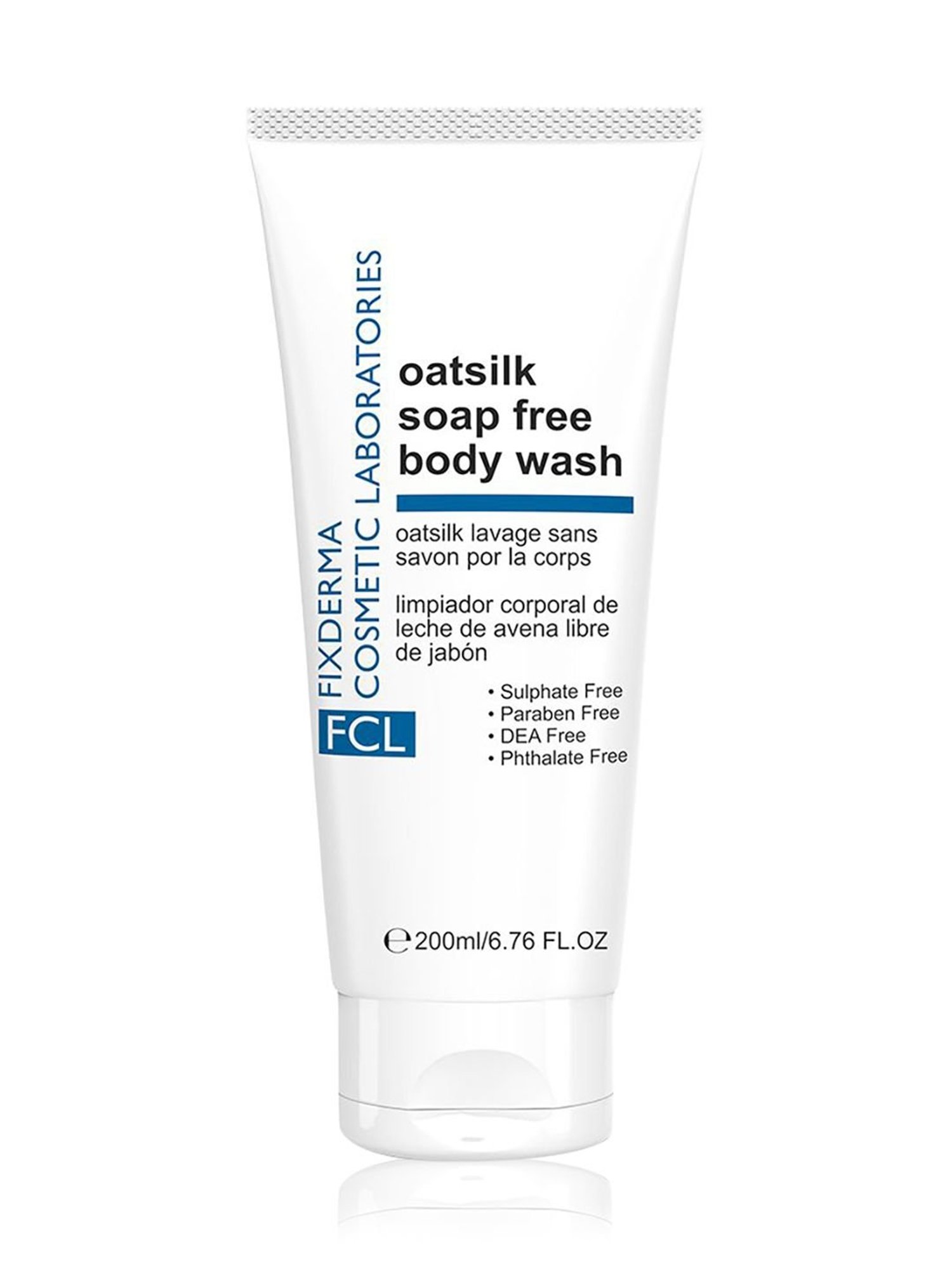 Fcl Oatsilk Soap Free Body Wash For Non Irritation Dryness, Roughness, And Itchiness - 200 ml
