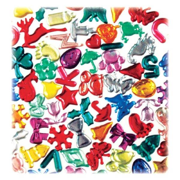 ChenilleKraft 1/2 lb Acrylic Gems - Acrylic - Assorted