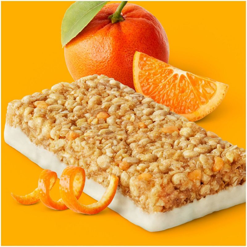 LUNA Bar with Prebiotics - Tangerine Zest - Gluten Free Snack Bars - 10.14oz/6pk