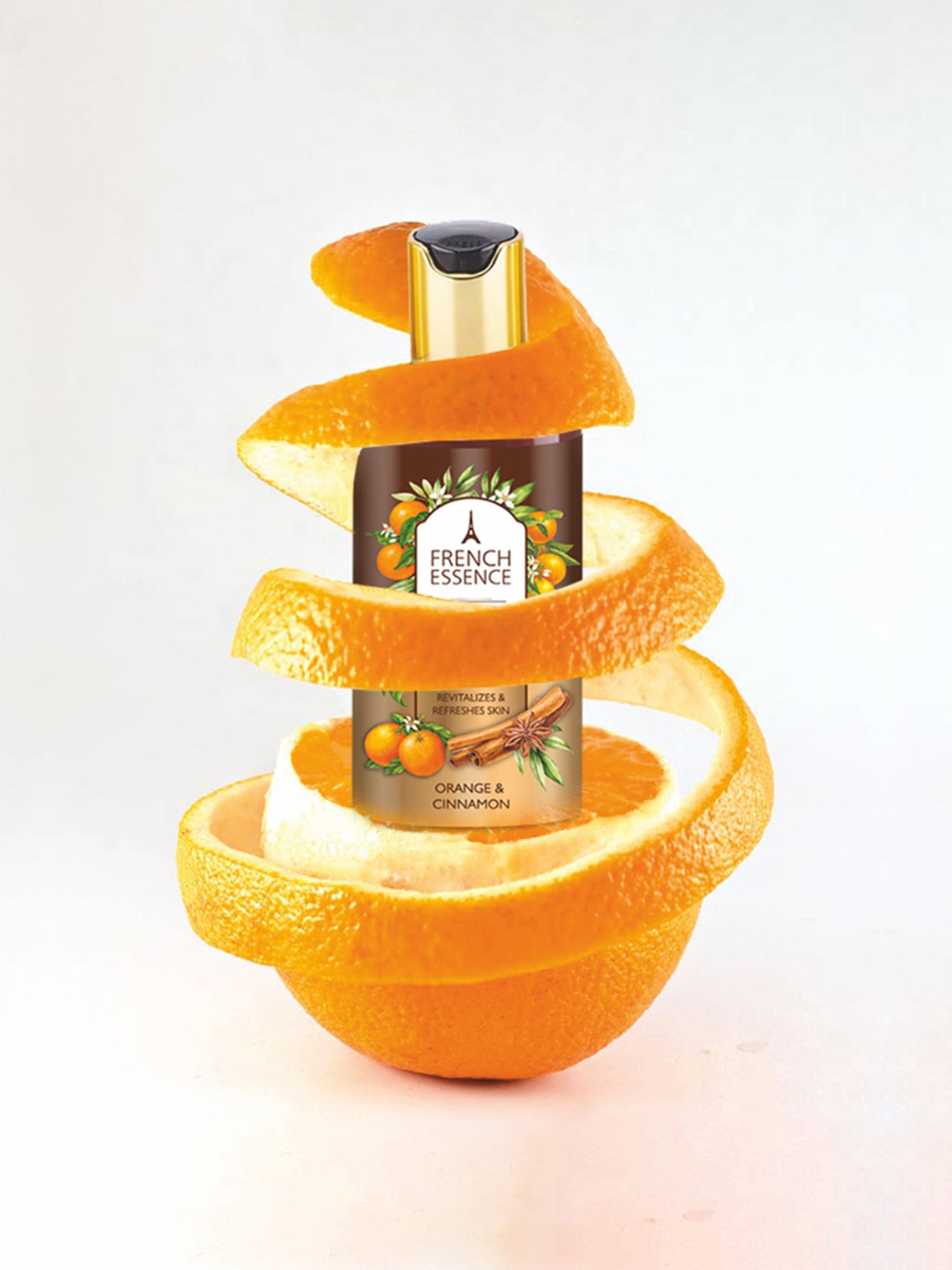 French Essence Orange & Cinnamon Body Wash - 300 ml