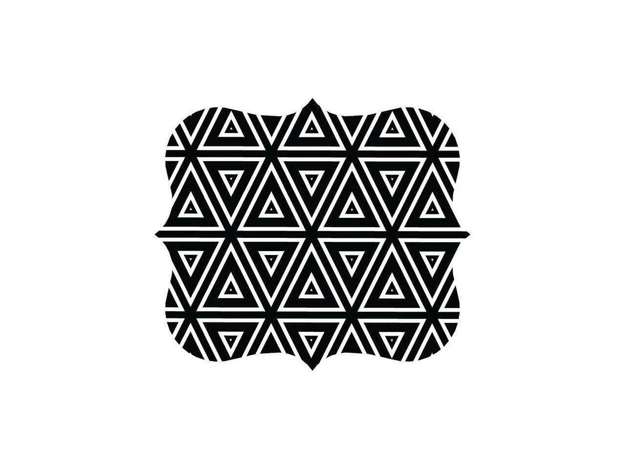 Fellowes 5919201 Designer Mouse Pad (Geometric Triangles)