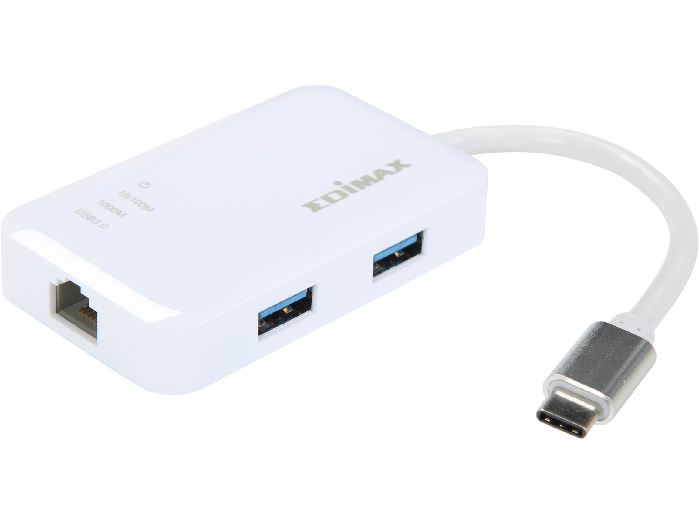 EDIMAX EU-4308 USB-C to 3-Port USB 3.0 Gigabit Ethernet Hub