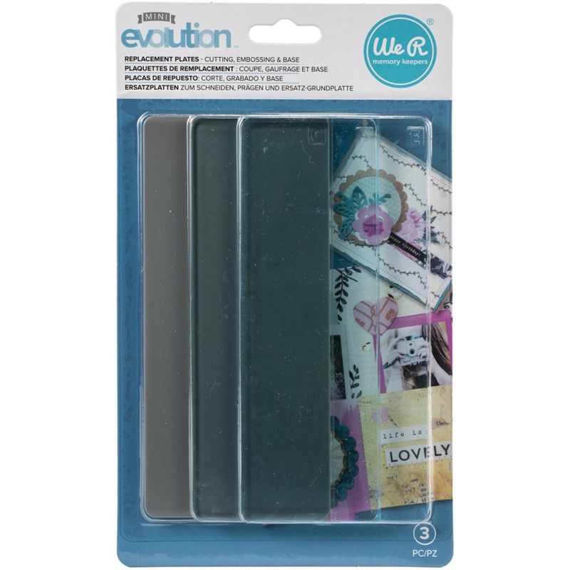 Mini Evolution Replacement Plates 3/Pkg