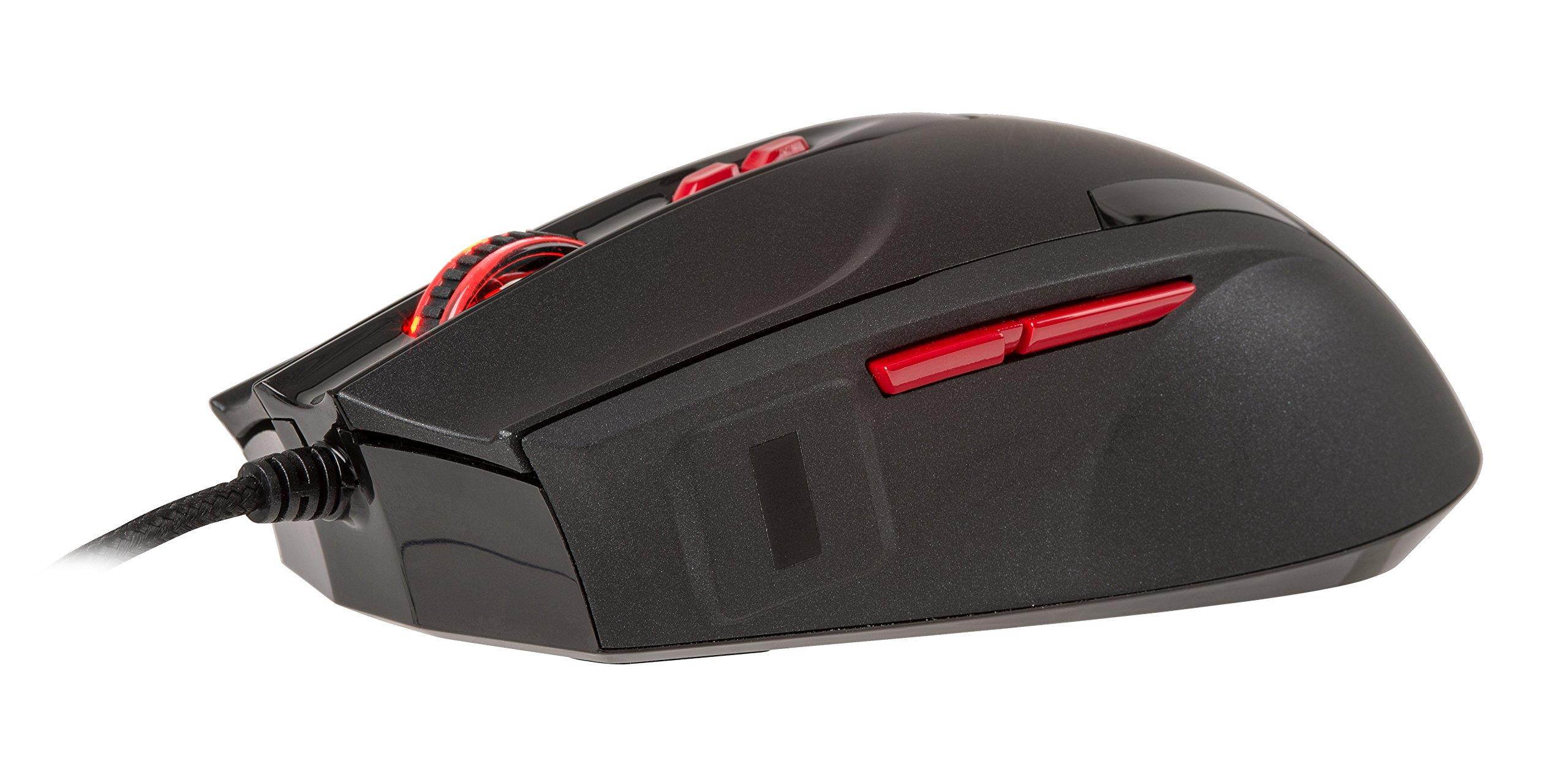 Tt eSPORTS MO-BKV-WDLGBK-01 Black FP Biometric Laser Gaming Mouse