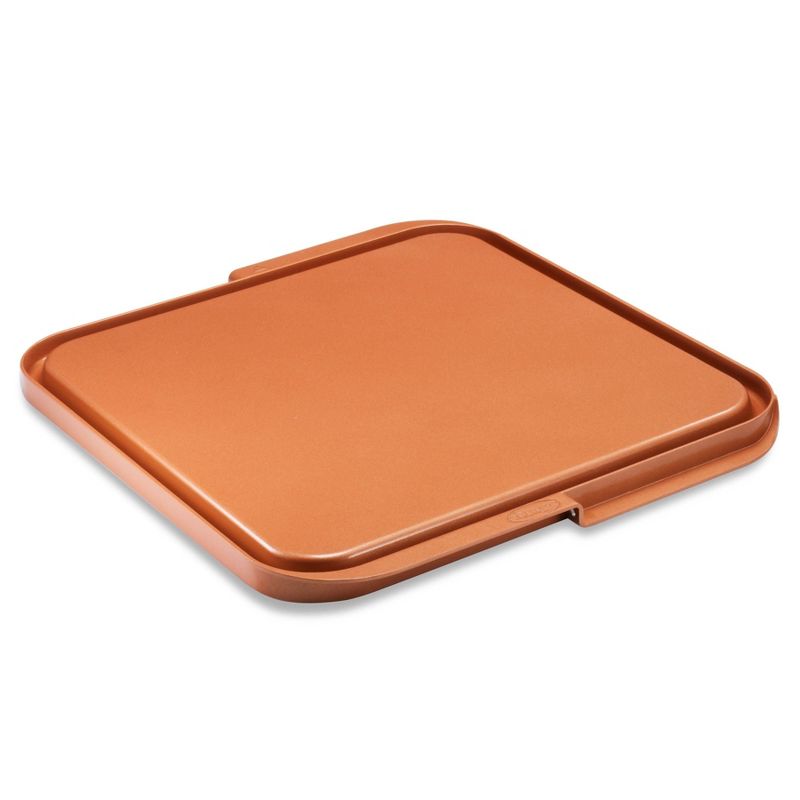 Gotham Steel Ti-cerama 10.5" Square Double Grill