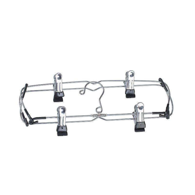 StorageWorks (Set of 2) 3-Shelf Hanging Closet Organizers Gray