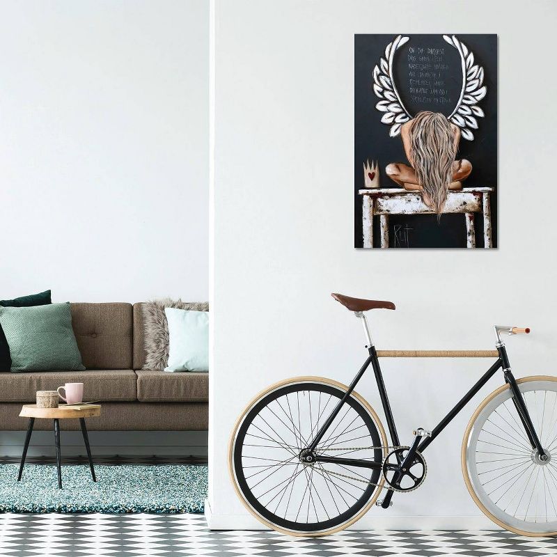 On the Darkest Days by Rut Art Creations Unframed Wall Canvas - iCanvas