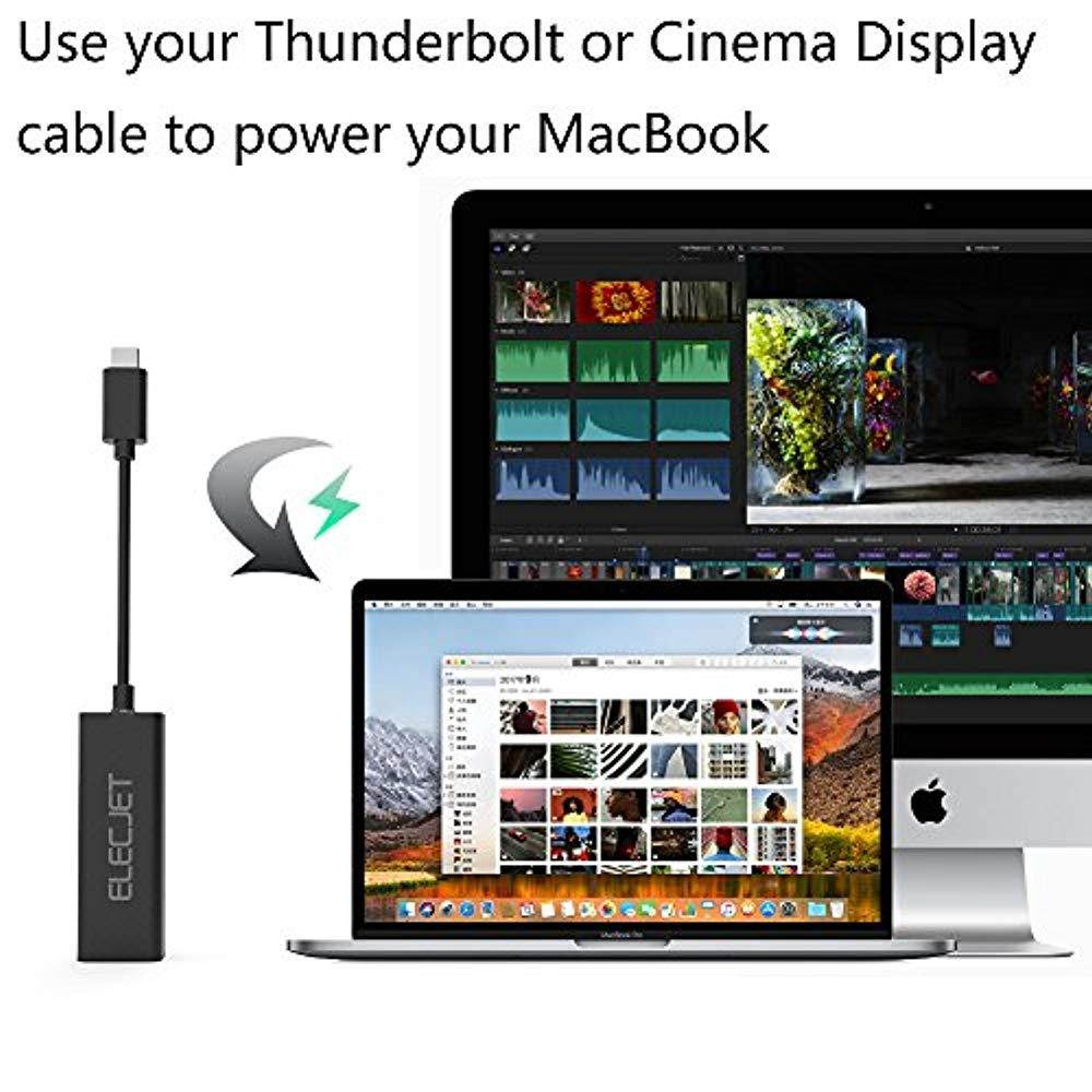 Anywatt,USB C Magsafe Adapter,Type C to Magsafe 1&2 Converter Adapter Charge,Compatible with New MacBook Pro/Air and Any USB C Devices