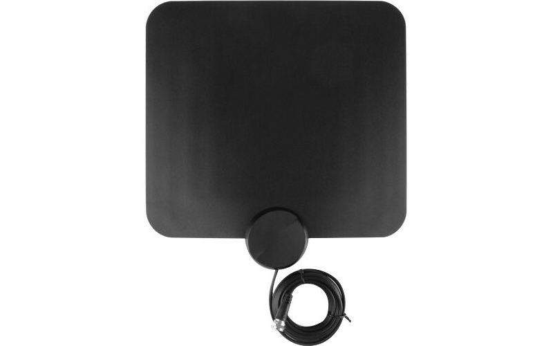 Aluratek Indoor HD Digital TV Antenna with Amplifier Signal Booster - Upto 50 Mile - Indoor, Television, Signal Booster, TV TunerWall/Window