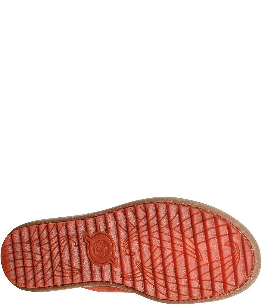 Born Mesilla Suede Leather Slide-On Sandals