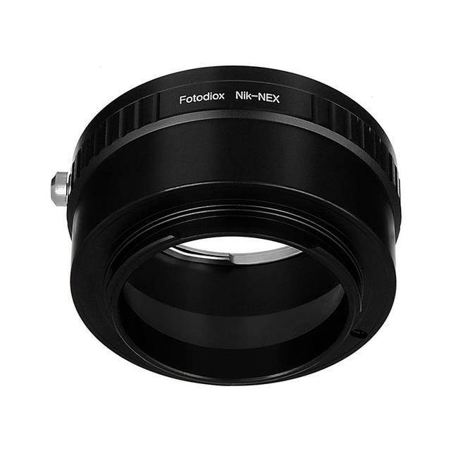 Fotodiox Lens Mount Adapter - Nikon Lens to Sony NEX E-Series Camera fits Sony NEX-3, NEX-5, NEX-5N, NEX-7 and Sony Video Camcorder NEX-VG-10 VG10 Nikon F Standard