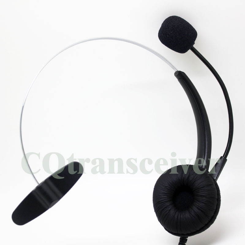 CQtransceiver RJ9 Plug Monaural Telephone Headset for AVAYA/Lucent telephone 6402D 6408D+ 6416D+M 6424D+M 8403