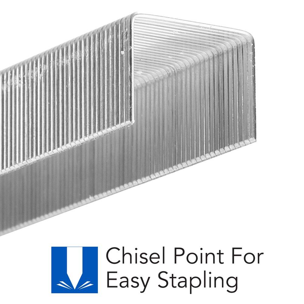 Swingline Staples, Heavy Duty, 3/8" Length, 25-45 Sheet Capacity, 210/Strip, 5000/Box, 1 Pack, Speed Pro (35465)