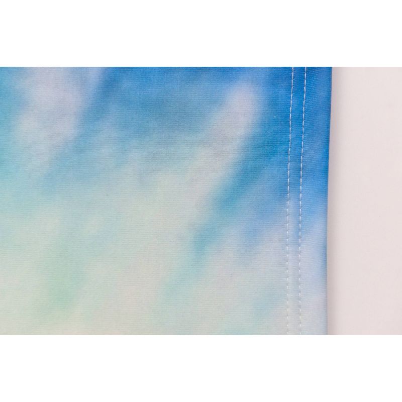 Disney Princess X POPSUGAR Ariel Tie Dye Sweatshirt Throw and Eye Mask