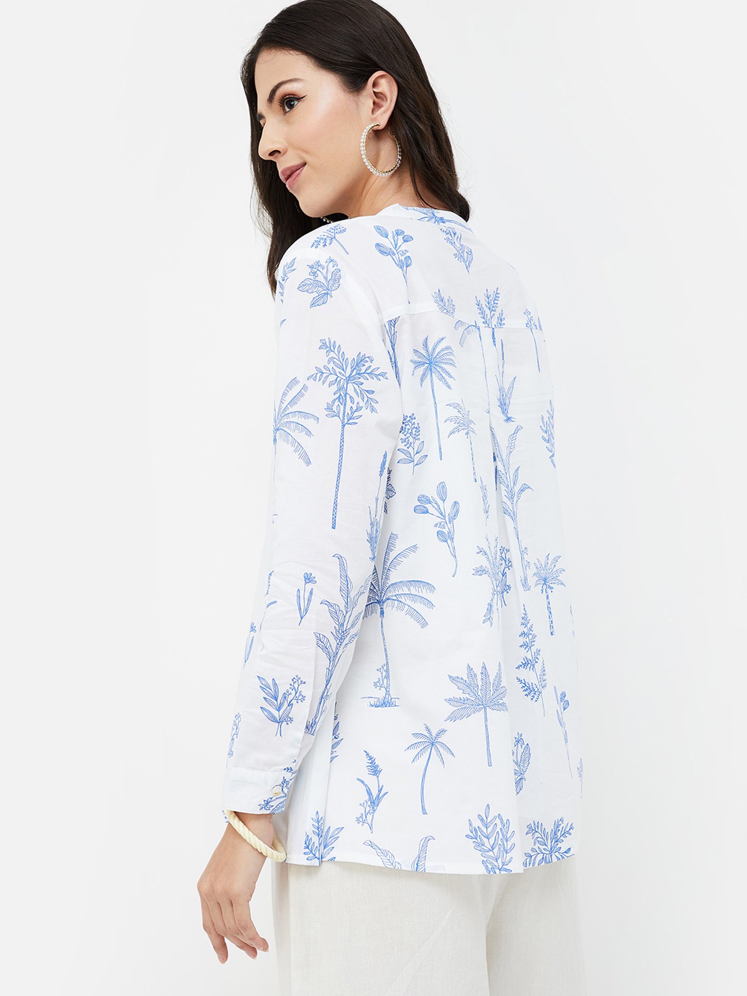 Melange by Lifestyle White Printed Tunic
