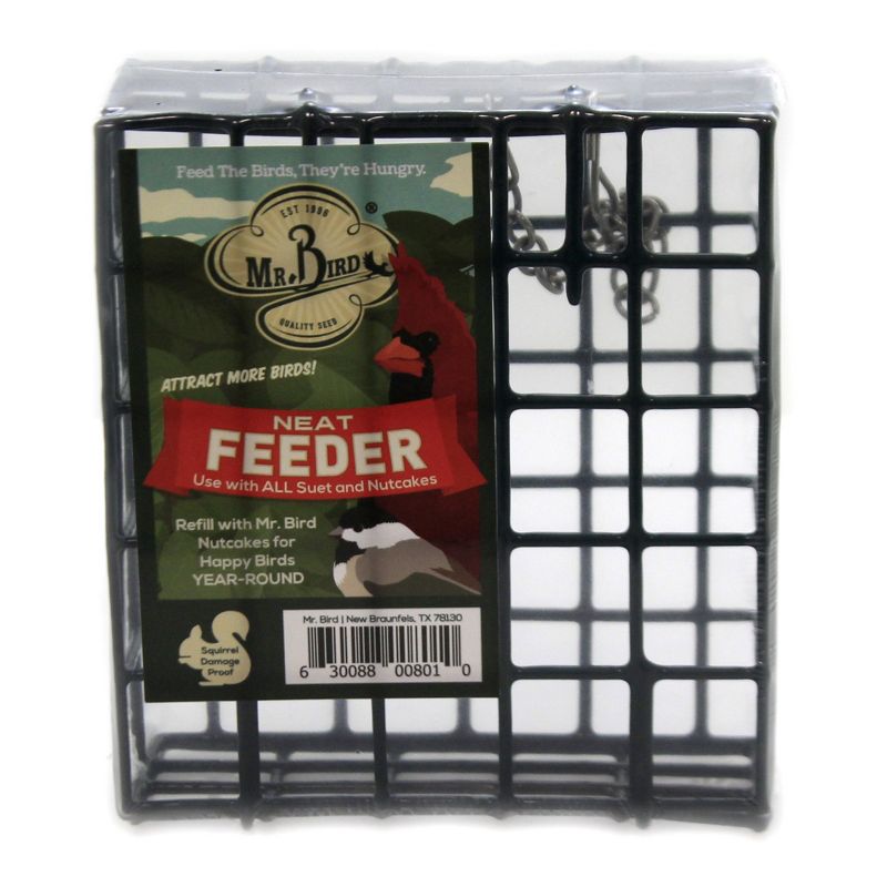 Home & Garden 5.0" Nutcake Neat Feeder Happy Birds Mr Bird  -  Bird And Wildlife Food