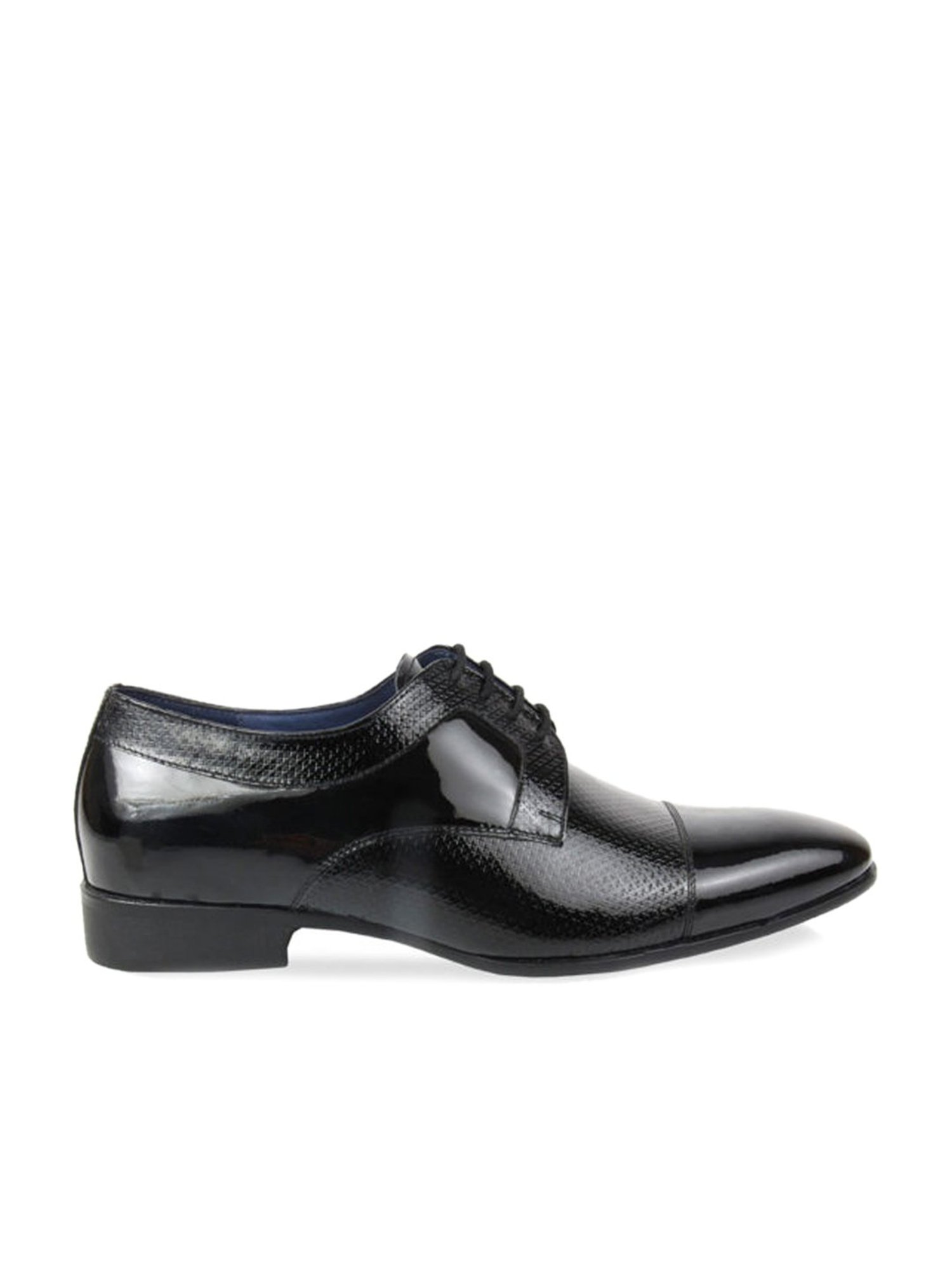 Zuccaro by Regal Black Derby Shoes
