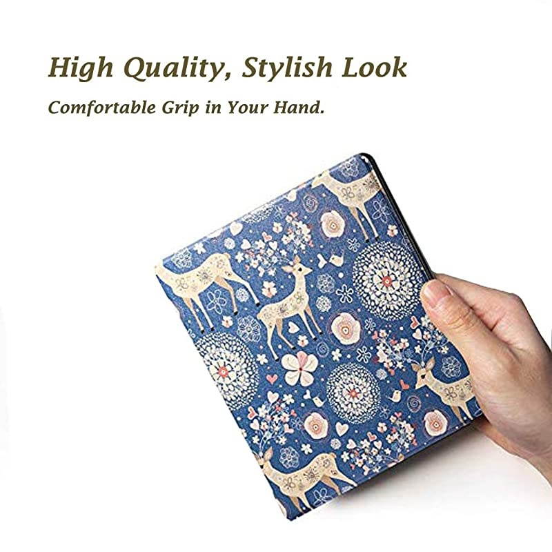 Case for Kindle Oasis 9th Generation 2017, E-Reader Smart Protective Lightweight Auto Wake/Sleep Case Cover for  All-New Kindle Oasis (7" Display, 9th Gen 2017 Release) - Elk