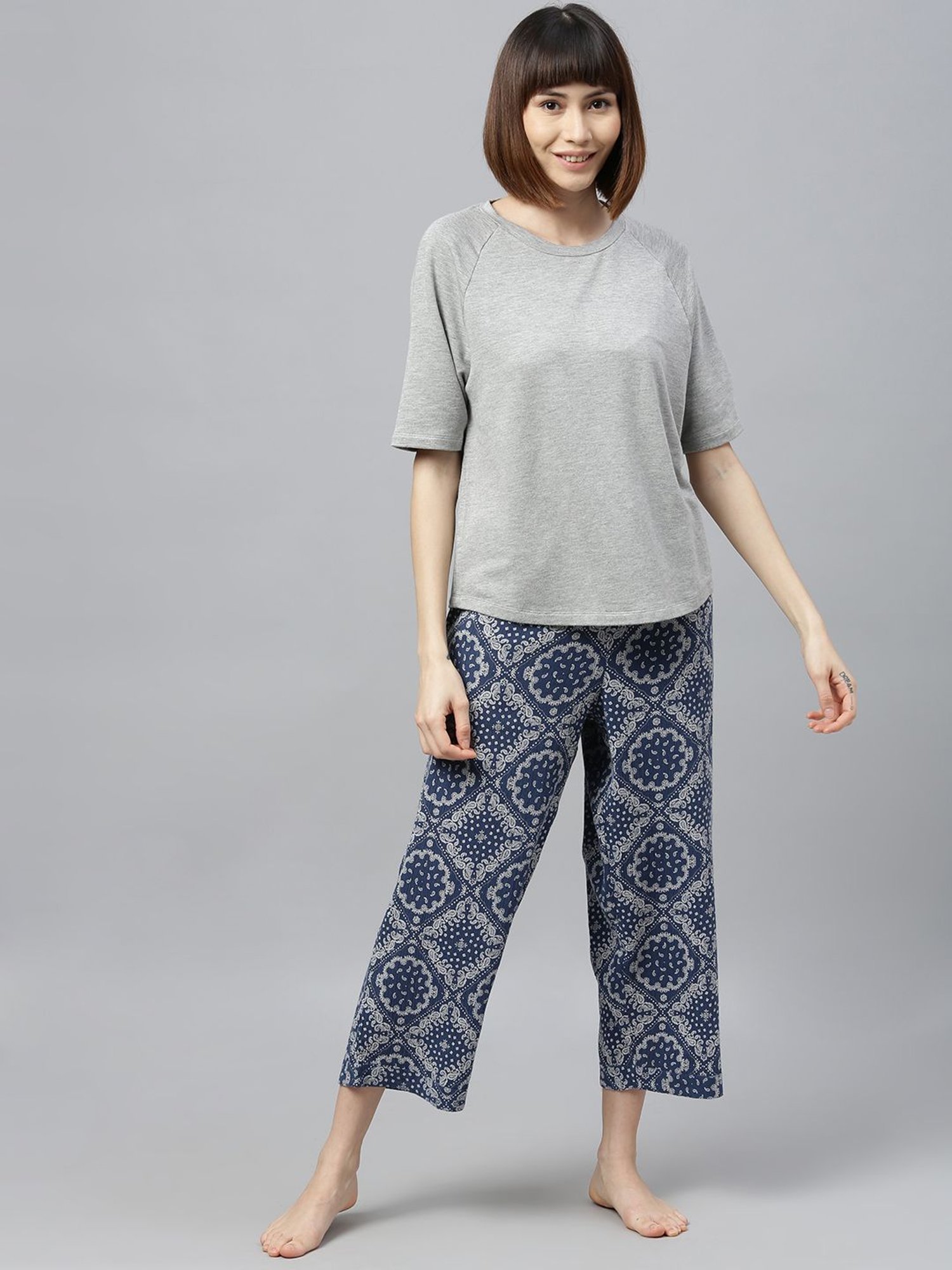 Chemistry Blue Paisley Pyjamas
