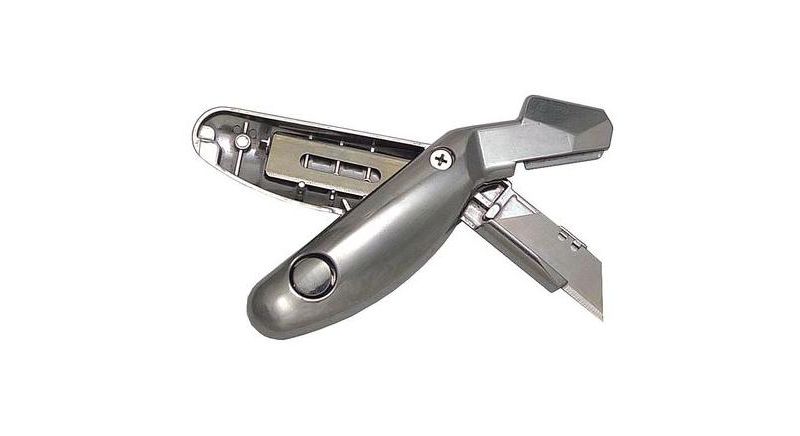 WESTWARD 13A732 Linoleum Knife, 2-Sided Utility, For Cutting Linoleum And Vinyl