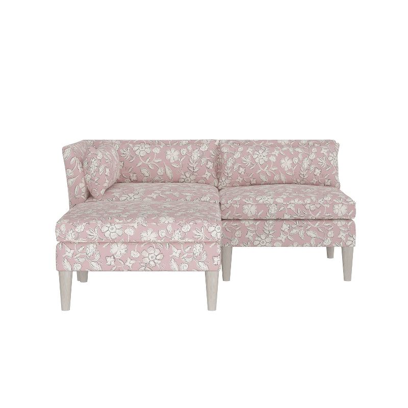 3pc Sectional Sofa Stonecrop Floral Blush - Threshold™