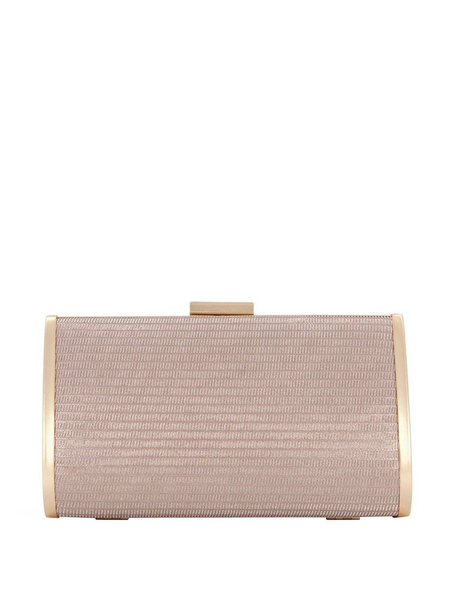 Dune London Blaike Pink Synthetic Clutch