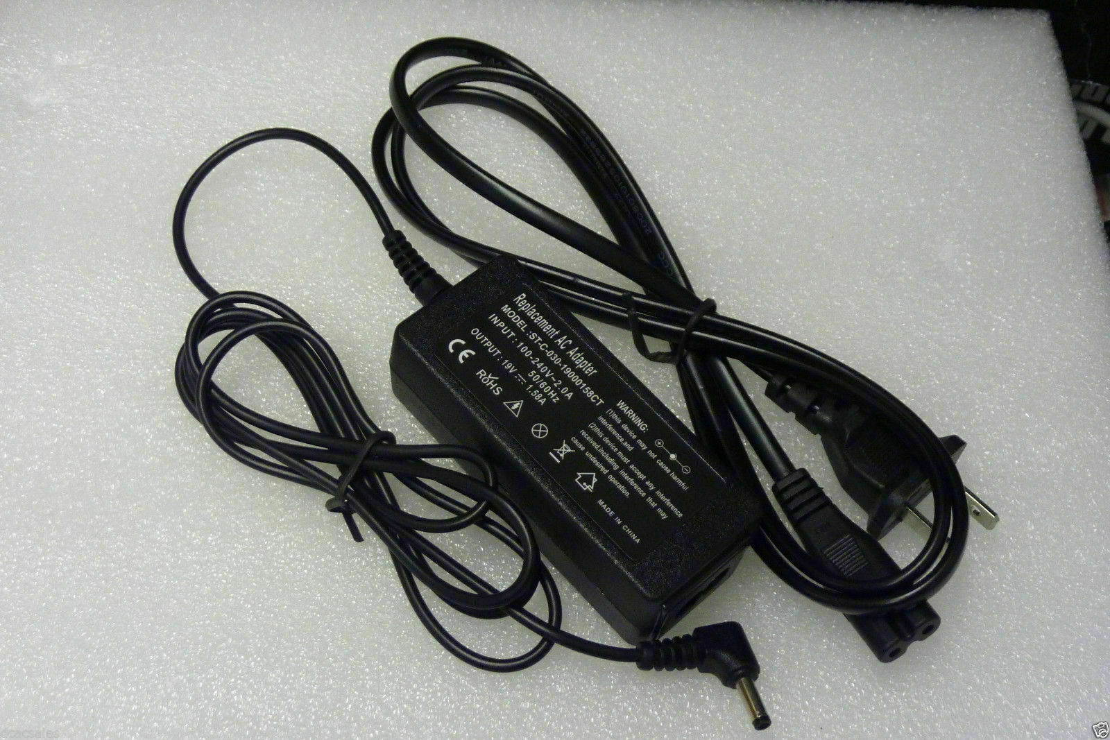 HP Mini 110-1000 110-3000 110-4000 Laptop Charger AC Adapter Power Supply 110-1020NR 110-1022NR
