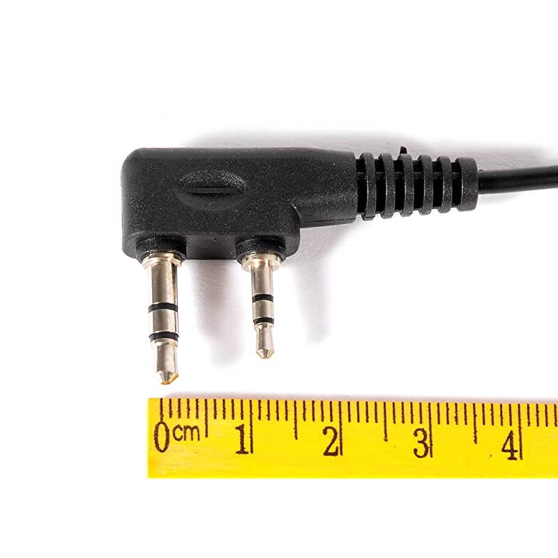 Soft Rubber D Shaped Headset Earpiece Mic for Kenwood Two-Way Radio TK 3101 2312 Baofeng Walkie Talkie UV-5R UV 5R 3R Plus B5 B6 89 BF 888S