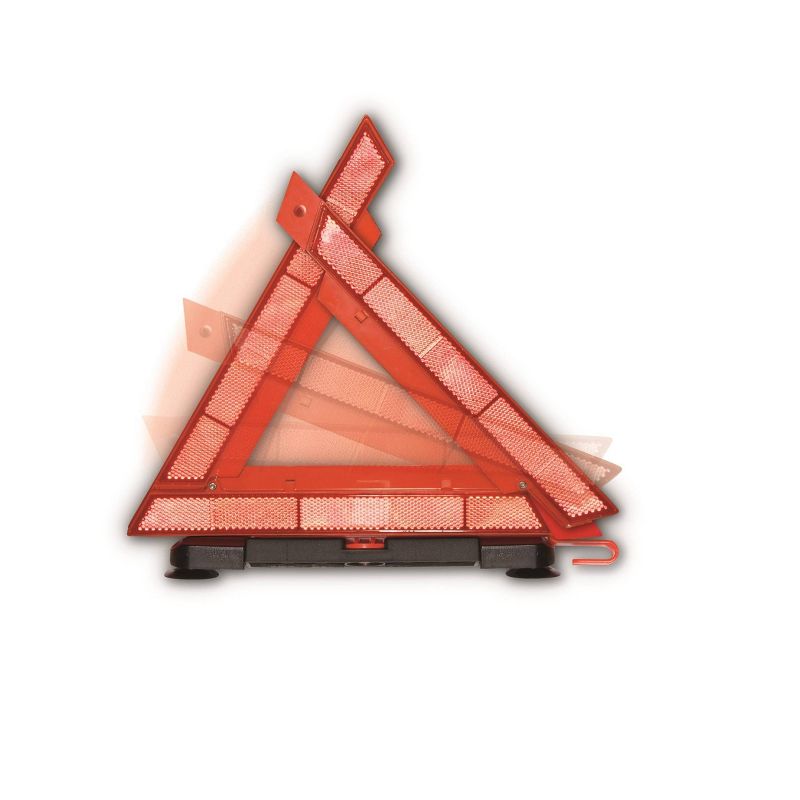 Window Triangle Safety Sign Orange - Justin Case