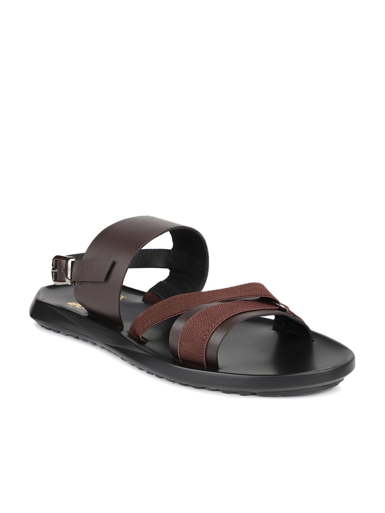 Atesber by Inc.5 Men's Brown Back Strap Sandals