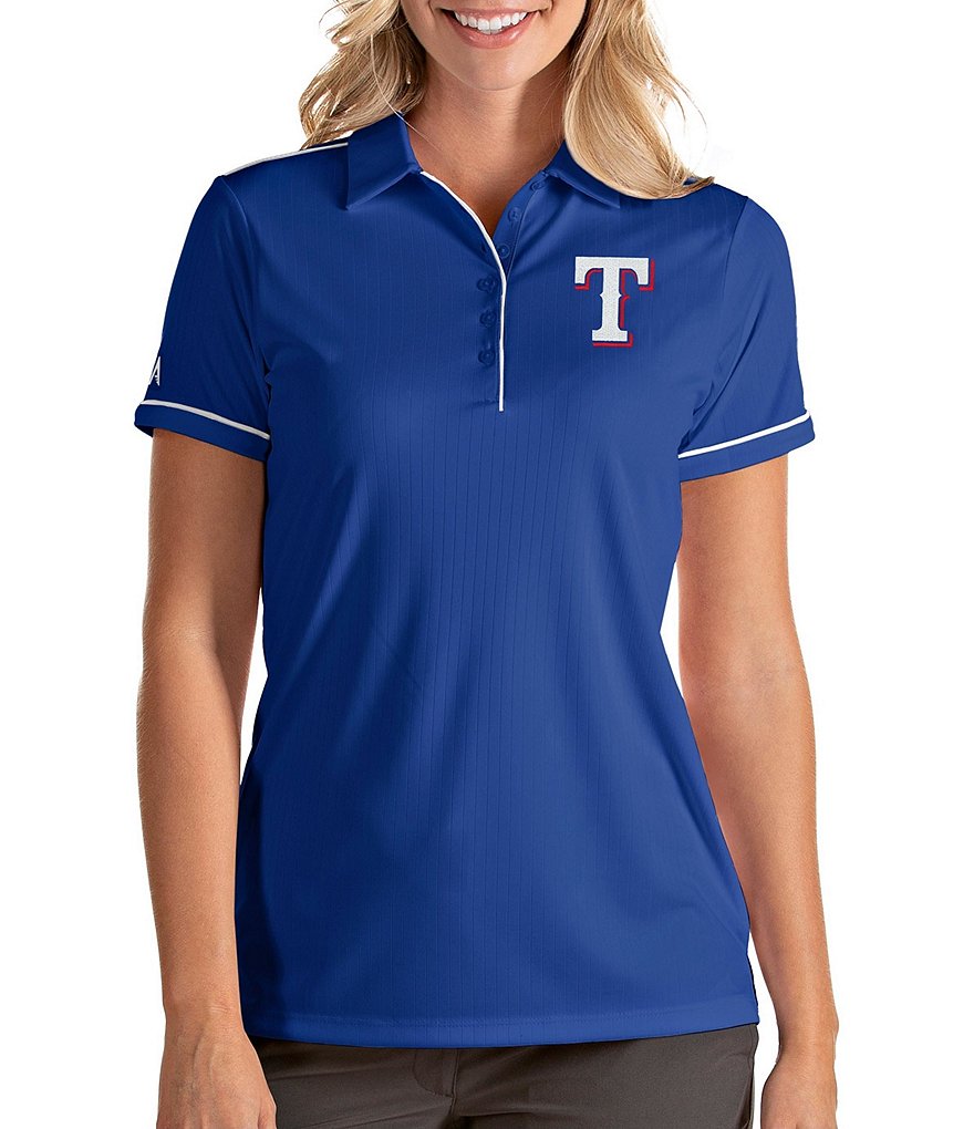 Antigua Women's MLB Salute Short-Sleeve Polo Shirt