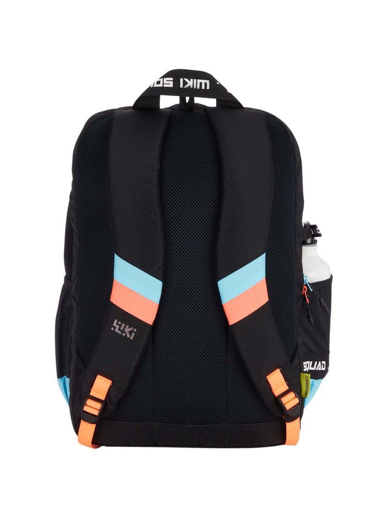 Wiki 34 Ltrs Black Medium Backpack