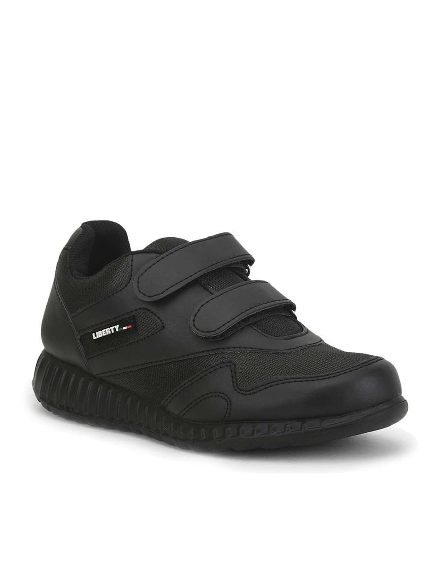 Force 10 By Liberty Kids White School Shoes