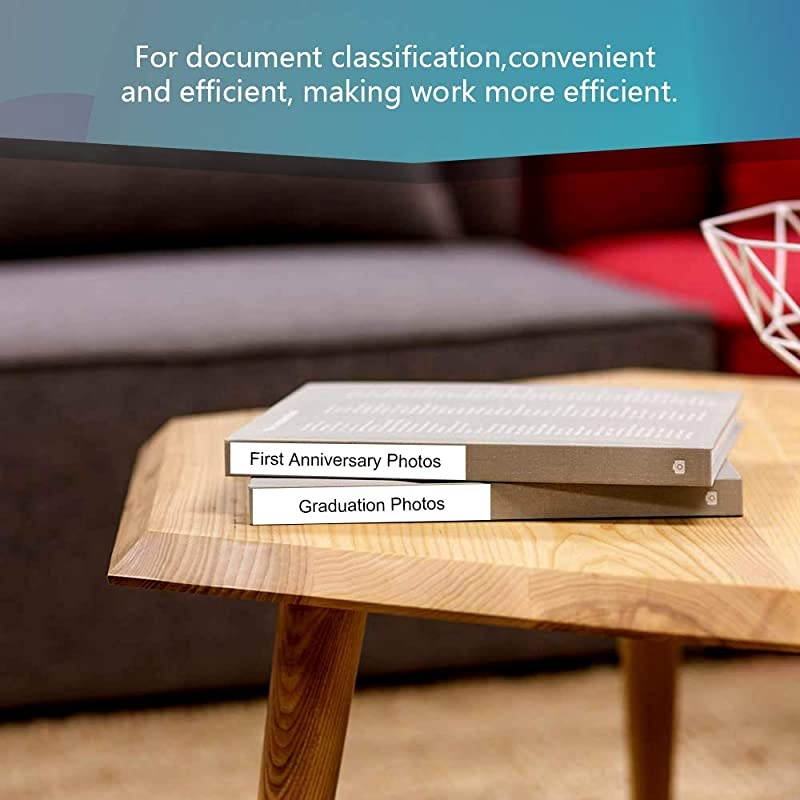 Compatible Label Tape Replacement for Brother TZe231 TZe231 PTouch PTD210 PTH110 PTD600 PT400 Cube Label Makers 12mm 047 Black on White2PK