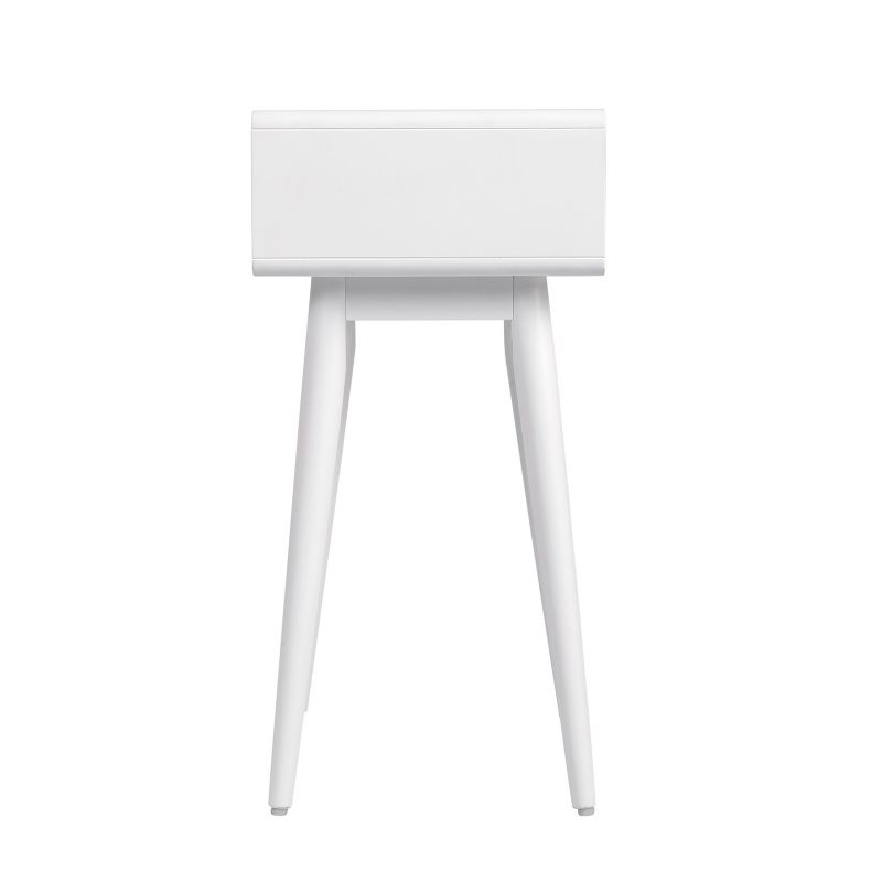 Rory One Drawer Side Table White - Adore Decor