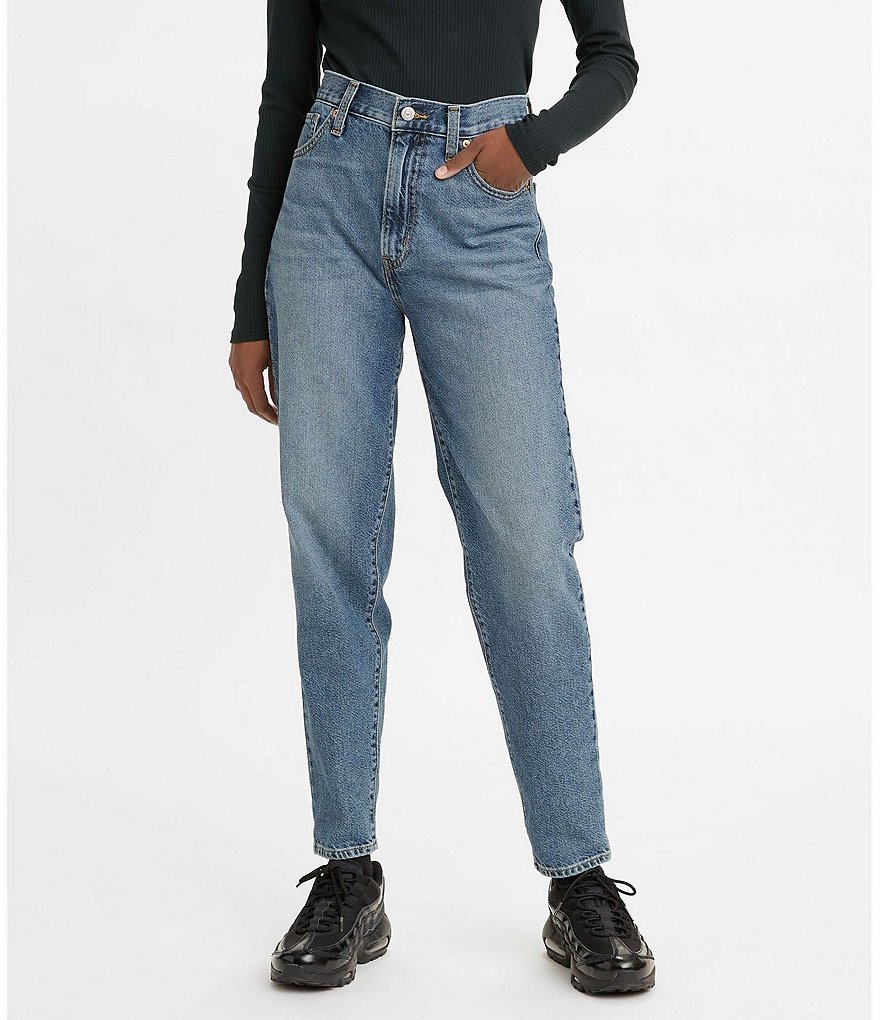 Celebrity Pink Shadow Knee Mid Rise Straight Jeans