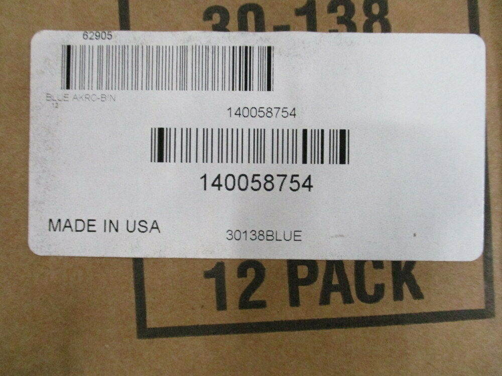 Akro-Mils 30138 Shelf Bin (Pack of 12)