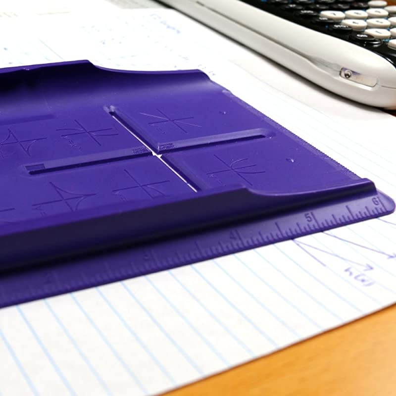 Purple Hard Slide Cover (See Description for Details) for TI 84 Plus, TI 84 Plus C Silver Edition, TI 89 Titanium (not for TI 84 Plus CE)