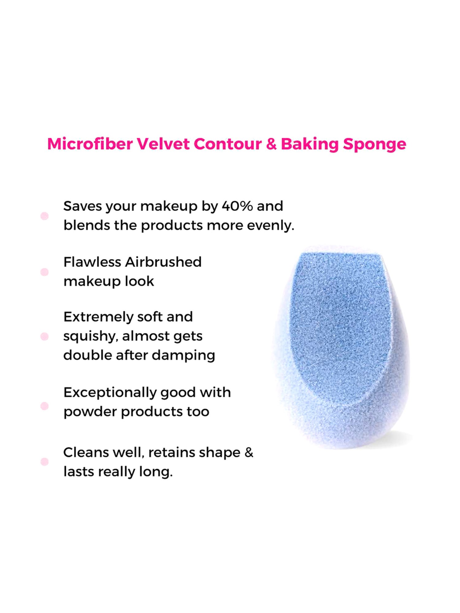 Milagro Beauty Cotton Sponge - 1 Unit