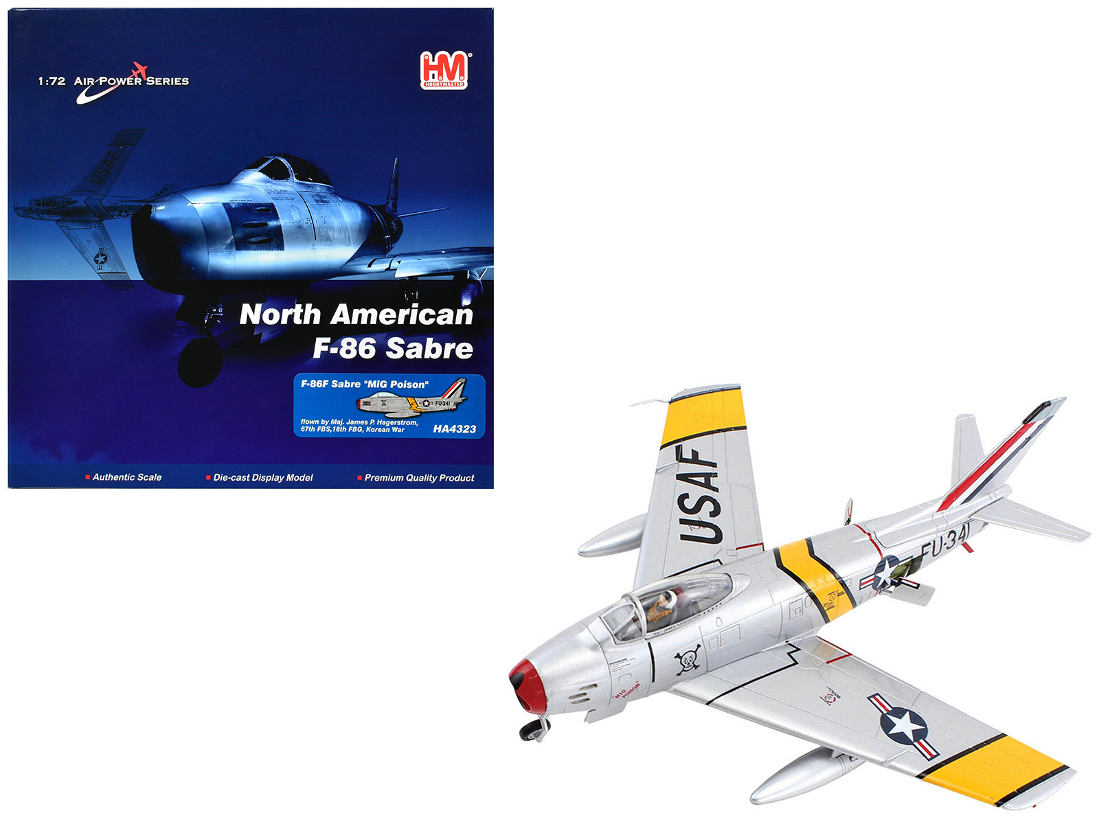 North American P-51D Mustang Fighter Aircraft "Lt. Col. McComas 118th Tactical Reconnaissance Squadron 23rd Fighter Group China" (1945) United States Army Air Force "Air Power Series" 1/48 Diecast Model by Hobby Master