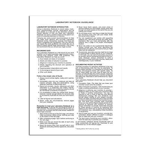 BookFactory Carbonless Biology Lab Notebook - 75 Sets of Pages (8.5" X 11") (Duplicator) - Scientific Grid Pages, Durable Translucent Cover, Wire-O Binding (LAB-075-7GW-D (Biology))