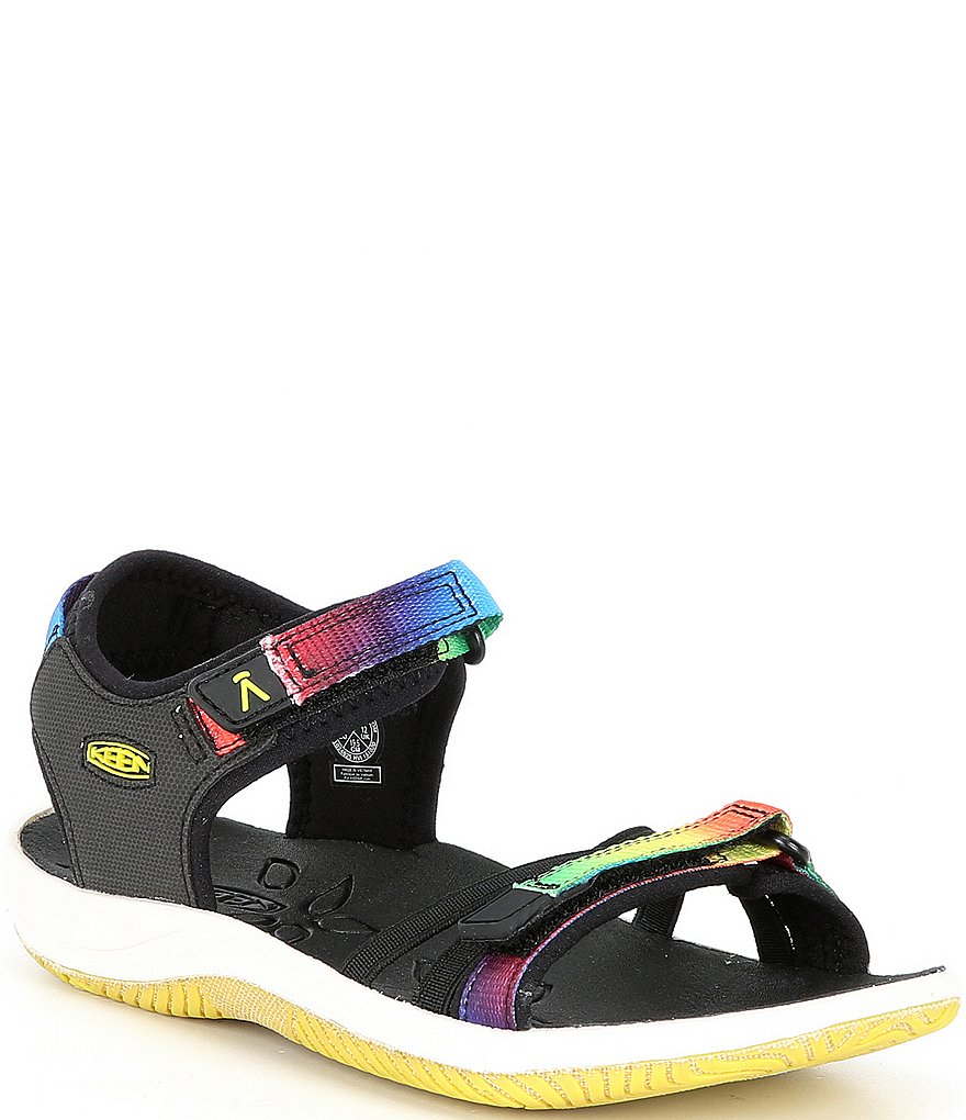 Keen Girls' Verano Tie-Dye Washable Flat Sandals (Youth)