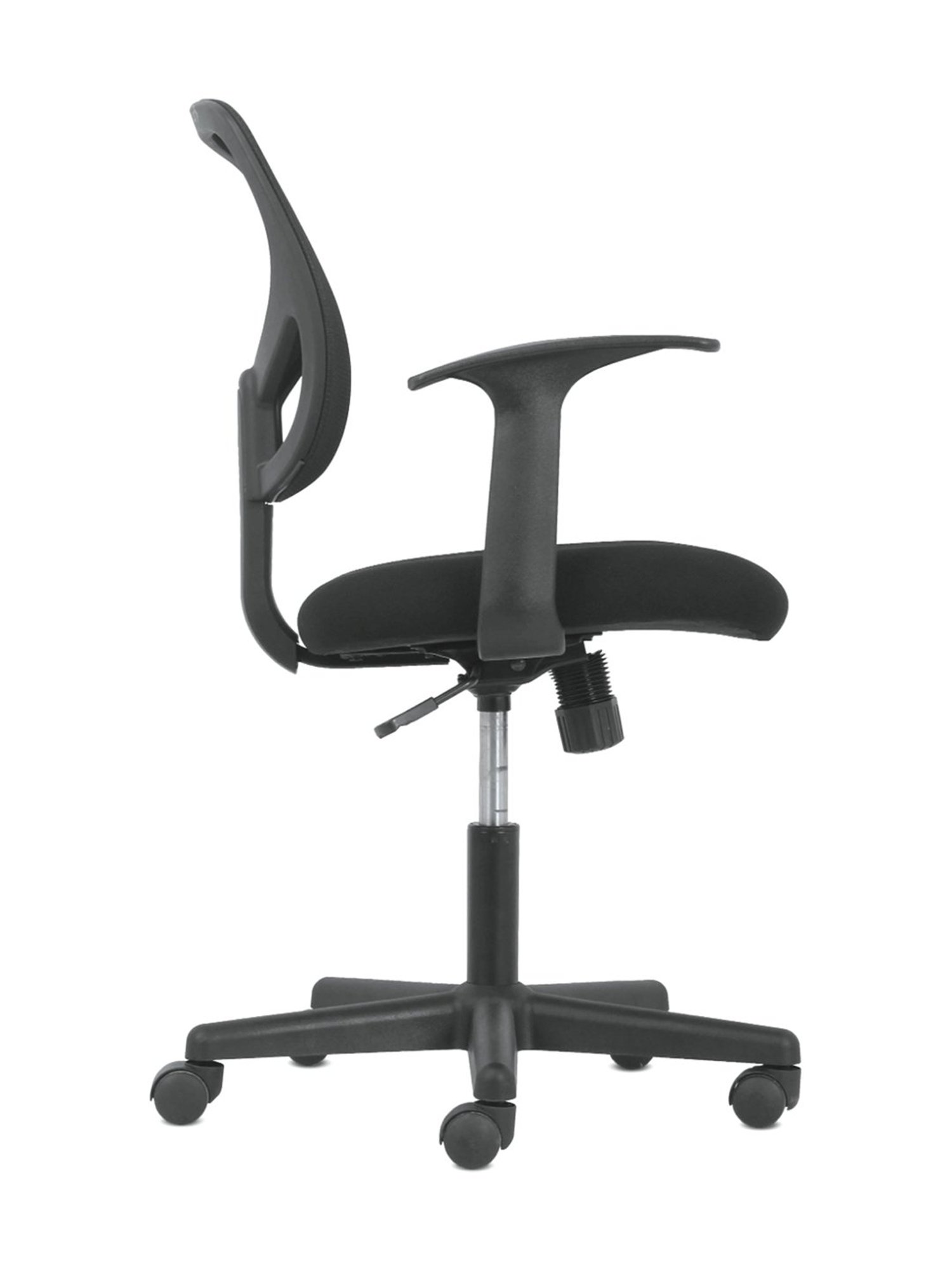 HNI India Sadie Black Mesh Mid Back Office Chair