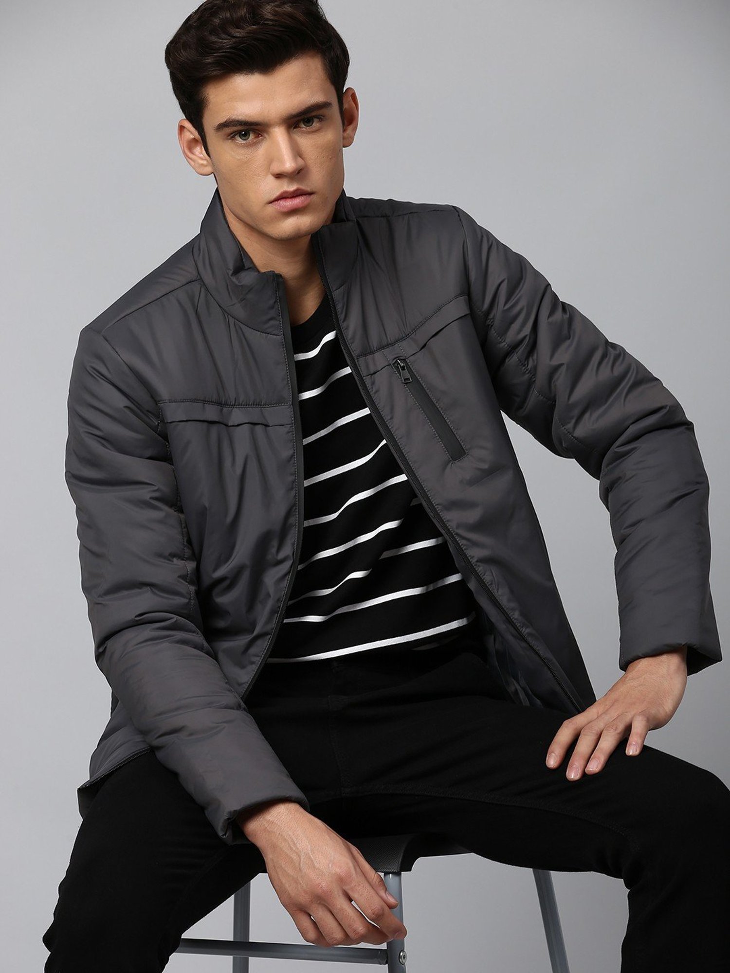 Dennis Lingo Black Regular Fit Jacket