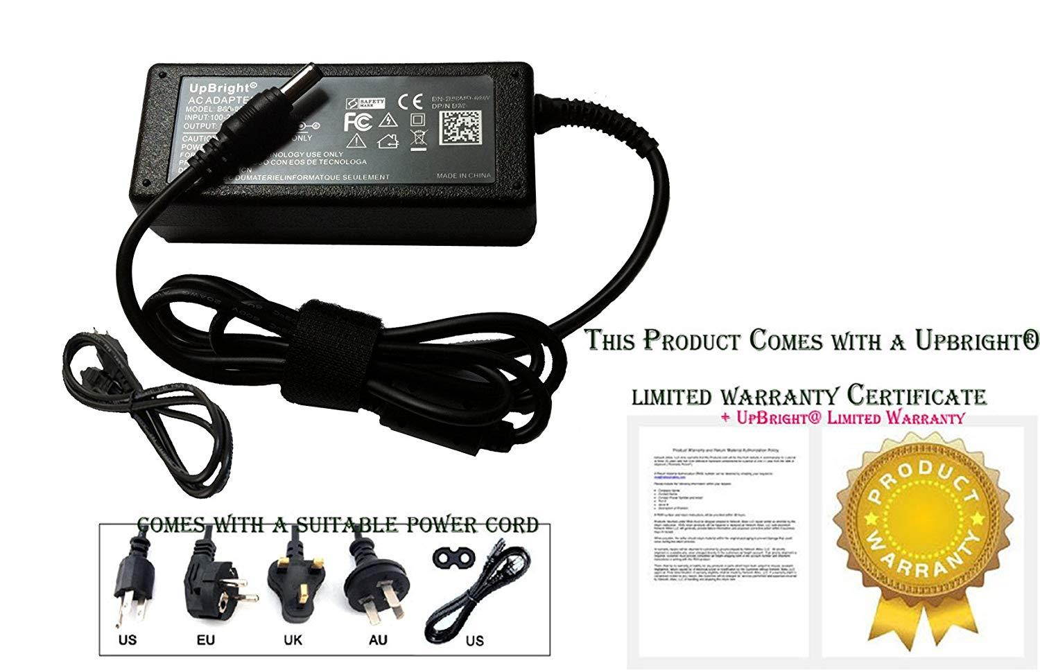 UpBright New Global 12V AC / DC Adapter For Samsung BN44-00139A SAD03612A-UV BN4400139A SAD03612AUV LCD Monitor +12VDC 3.0A 12.0V 3A 36W Power Supply Cord Cable Charger Mains PSU